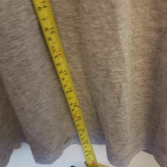 Onfire T-Shirt Pink Gray Color Block Love Long - Picture 5 of 12